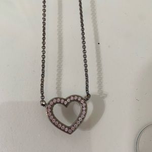 Pandora Silver Heart Necklace